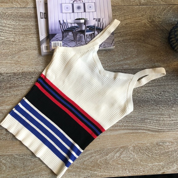Cotton Emporium Strap Sleeve Knit Tank - Picture 1 of 5
